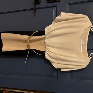London Times Cream Dress
